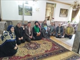 دیدار نوروزی مسئولان فیروزکوه با خانواده شهید وحید کیانی