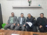 بازدید فرماندار فیروزکوه از پلیس‌راه شهرستان فیروزکوه