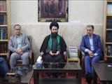 ديدار نوروز مسئولین شهرستان فیروزکوه با امام جمعه