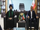 دیدار نوروزی امام جمعه شهرستان فیروزکوه با فرماندار