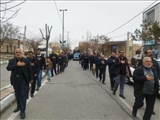 برگزاری راهپیمایی عزاداران شهادت حضرت علی در شهر فیروزکوه
