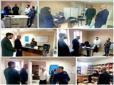 بازدید سرزده بخشدار ارجمند از مراکز بهداشت و درمان سطح بخش