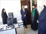 دیدار نوروزی امام جمعه شهرستان فیروزکوه با کارکنان فرمانداری