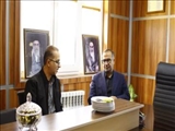 دیدار فرماندار فیروزکوه با رئیس اداره بنیاد مسکن شهرستان فیروزکوه