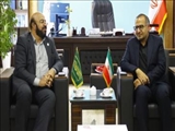 دیدار رئیس بانک ملی حوزه دماوند.شرق تهران با فرماندار فیروزکوه