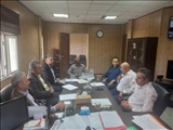 برگزاری جلسه ساماندهی میدان عرضه میوه و تره بار در شهرستان فیروزکوه