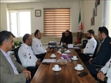 برگزاری جلسه هماهنگی با رئیس اورژانس شرق تهران