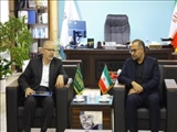 دیدار مدیرکل امور مالیاتی شرق استان تهران با فرماندار فیروزکوه