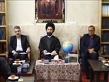 برگزاری جلسه هماهنگی ساخت عتبات عالیات در دفتر امام جمعه فیروزکوه
