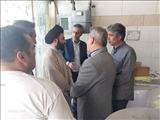 بازدید میدانی رئیس اداره صمت به همراه امام جمعه شهرستان فیروزکوه از واحد‌های صنفی عرضه کالاهای اساسی