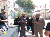 در حاشیه مراسم عزاداری عاشورا در لزور/دیدار فرماندار با اهالی، بازدید از نانوایی و روند بازسازی منازل آسیب‌ دیده
