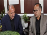 دیدار فرماندار فیروزکوه با رئیس و کارکنان اداره امور مالیاتی به مناسبت روز مالیات و آغاز فرهنگ مالیاتی