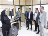 دیدار فرماندار فیروزکوه با کارکنان اداره تأمین اجتماعی و بازدید از درمانگاه به مناسبت روز تأمین اجتماعی