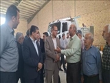 بازدید فرماندار فیروزکوه از روند اعزام موکب شهدای فیروزکوه به کربلا