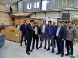 بازدید میدانی حسینی رئیس اداره صمت از شرکت پردیس اوشن مستقر در شهرک صنعتی جدید فیروزکوه