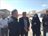 بازدید میدانی معاون برنامه ریزی و هماهنگی امور عمرانی فرمانداری باتفاق  بخشدار مرکزی فیروزکوه از روستای بادرود