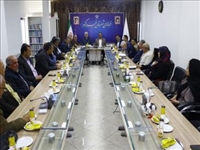 نشست اعضای کانون وفاق و هم‌اندیشی شهرستان فیروزکوه با حضور فرماندار