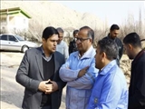 بازدید فرماندار فیروزکوه از پروژه لایروبی حبله‌رود در سرخ‌دشت