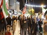 یکصد و سی و یکمین شب اجتماع مردمی فیروزکوه همراه با آیین عزاداری شام تدفین رهبر شهید انقلاب اسلامی برگزار شد