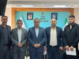 تقدیر فرماندار فیروزکوه از قهرمان کشتی فرنگی آسیا و دارنده مدال برنز جهان