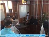حضور فرماندار  فیروزکوه در اداره بنیاد مسکن شهرستان