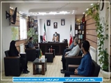 دیدار مدیر و پرسنل بنیاد مسکن شهرستان فیروزکوه با فرماندار