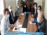 دیدار مسئولین شهرستان فیروزکوه با معاون وزیر شهرسازی و مدیرعامل شرکت ساخت توسعه زیربناهای حمل و نقل کشور
