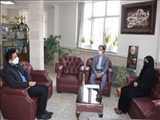رئیس بنیاد مسکن انقلاب اسلامی شهرستان فیروزکوه با مدیر آموزش و پرورش دیدار و گفتگو کرد