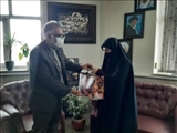 دیدار  رئیس بنیاد شهید فیروزکوه با مدیر آموزش و پرورش