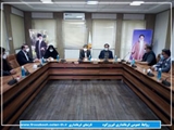 نشست فرماندار فیروزکوه با مسئولین کارخانه سیمان  فیروزکوه
