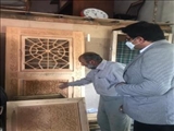 دیدار رئیس اداره فرهنگ وارشاد اسلامی با هنرمند پیشکسوت شهرستان فیروزکوه