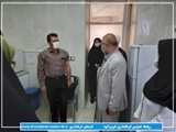 گزارش تصویری/بازدید معاون برنامه ریزی فرمانداری از روند واکسیناسیون کرونا در شهرستان فیروزکوه 