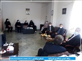 دیدار فرماندار فیروزکوه با رئیس اداره بهزیستی شهرستان