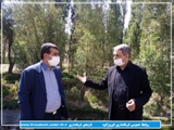 بازدید فرماندار شهرستان از پروژه کانال هدایت آب های سطحی شهرک کوهسار فیروزکوه