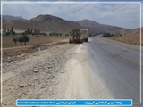 بازدید معاون عمران فرماندار فیروزکوه از محور فیروزکوه به سمنان 