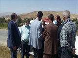 بازدید معاون امور اراضی سازمان جهاد کشاورزی استان از روستای شهرآباد فیروزکوه