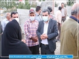 گزارش تصویری/حضور فرماندار فیروزکوه در روستای اهنز