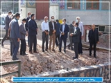 بازدید فرماندار از روستای انزها 
