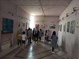 برگزاری نمایشگاه نقاشی گروهی مجتمع فرهنگی هنری آفرینش فیروزکوه