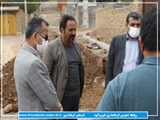 بازدید فرماندار فیروزکوه از پروژه انتقال خط لوله گاز به روستاهای سرچمن و گدوک 