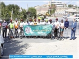 رکاب زنی دوچرخه سواران کاشانی از مشهد اردهال تا مشهدالرضا