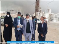 بازدید فرماندار فیروزکوه از کارخانه