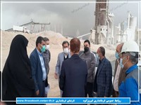 بازدید فرماندار فیروزکوه از کارخانه