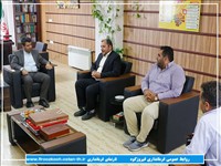 دیدار رئیس تامین اجتماعی شهرستان