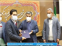 برگزاری تودیع و معارفه رئیس  راهداری