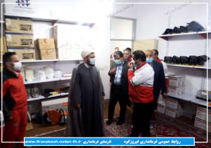 بازدید سرزده فرماندار فیروزکوه