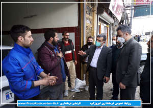 بازدید سرزده فرماندار از اداره