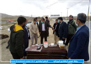 بازدید سرزده فرماندار از اداره