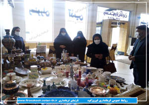 بازدید سرزده معاون صنایع دستی اداره‌کل