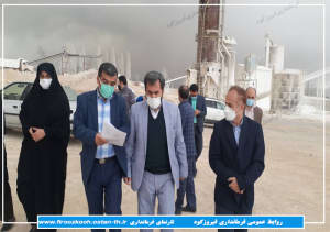 بازدید فرماندار فیروزکوه از کارخانه